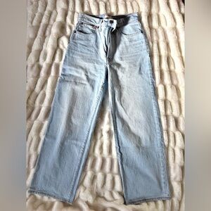 Madewell Perfect Vintage wide-leg crop size 27